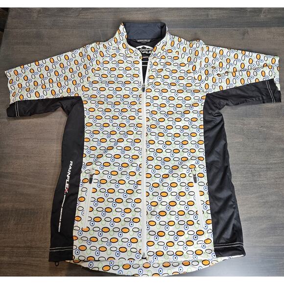 Sun Mountain Rainflex Golf Jacket Womens Medium Waterproof Full Zip Stretch - Picture 1 of 6